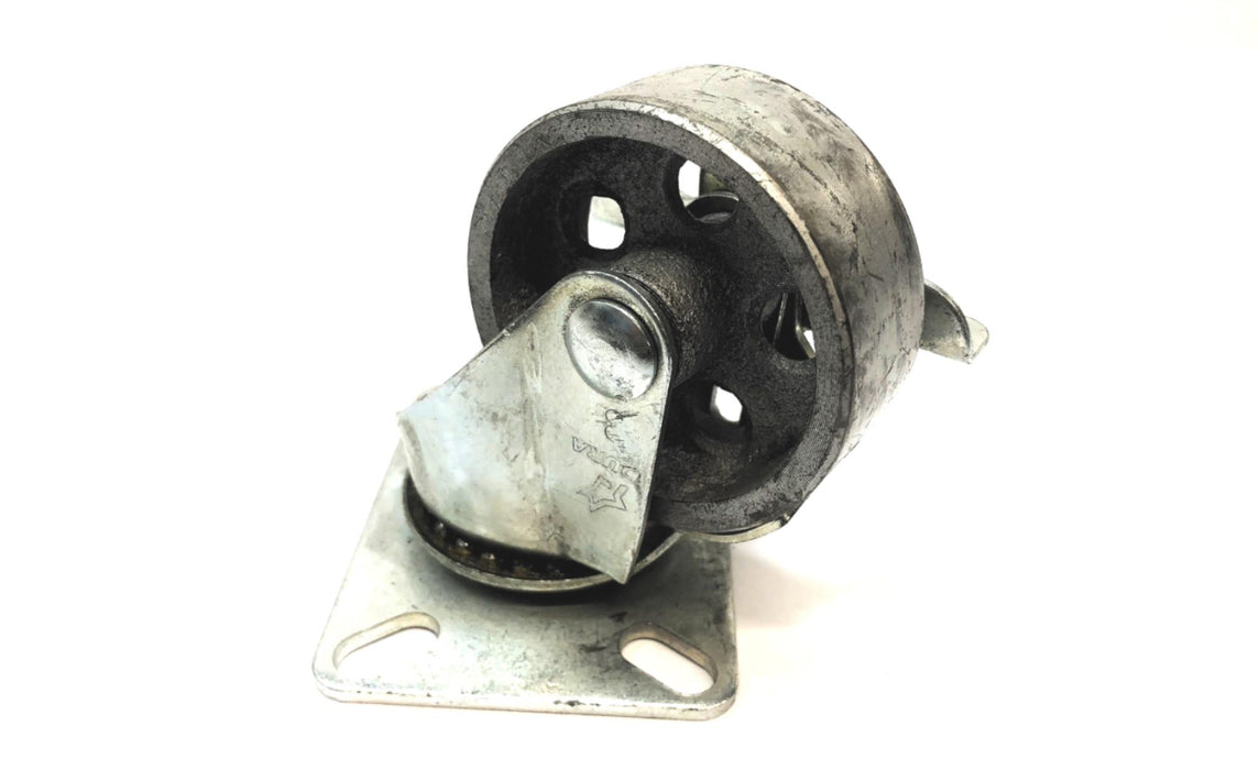 Dura 3" Swivel Caster Wheel  W/ 3x4" Plate NOS