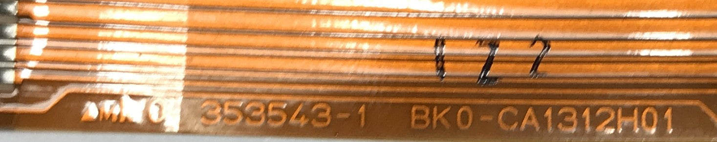 Mitsubishi Flat Cable Connector BKO-CA1312H01 (353543-1) USED