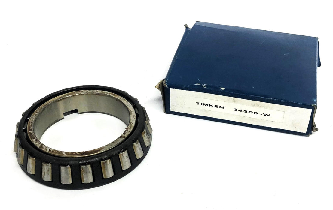 Timken Tapered Roller Bearing 34300-W NOS