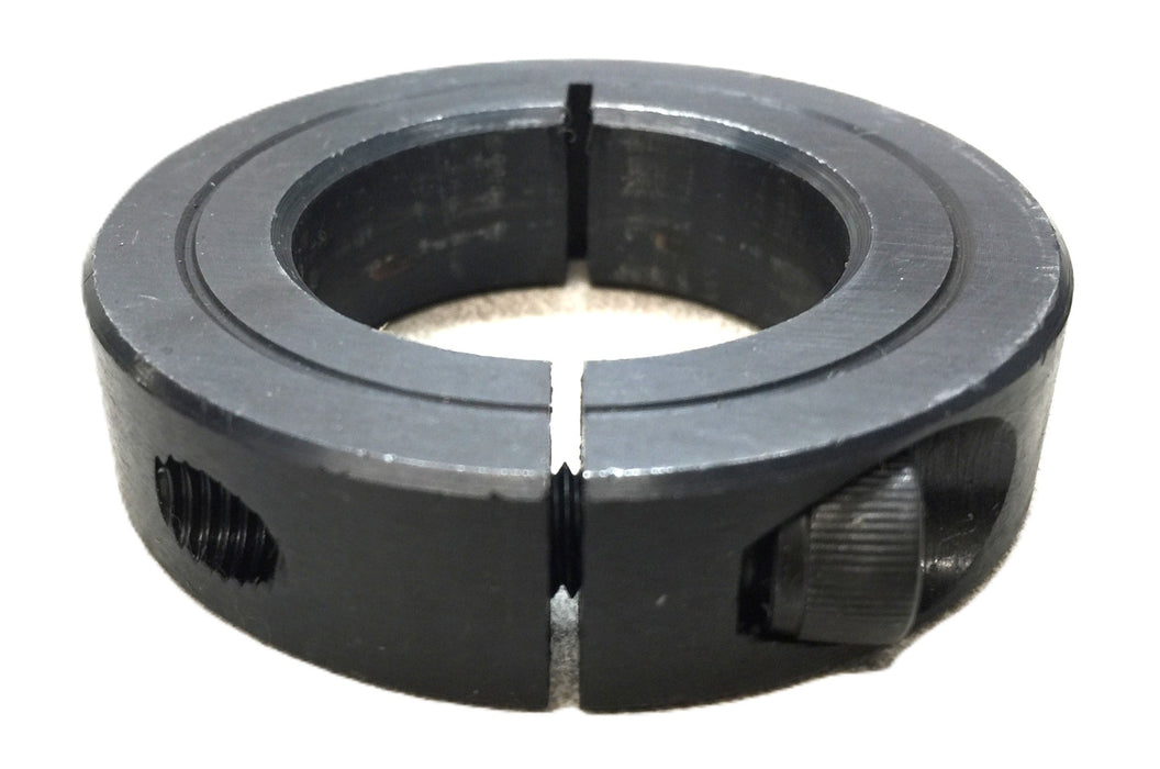 Unbranded 1-3/16" 1-Piece Split Black Oxide Collar w/Set Screw [Lot of 5] NOS