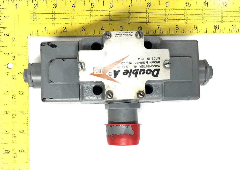 Double A Solenoid Valve 40 FT Spool QF-01-FF-L-10F1 REFURBISHED