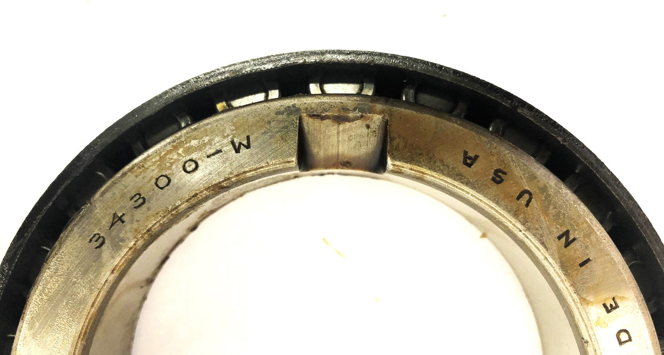 Timken Tapered Roller Bearing 34300-W NOS