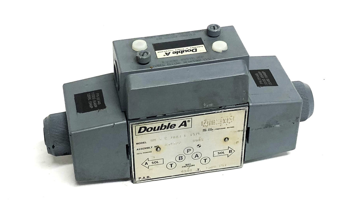 Double A 1500PSI Hydraulic Valve QM-5-C-10A3-L-TSPL REFURBISHED