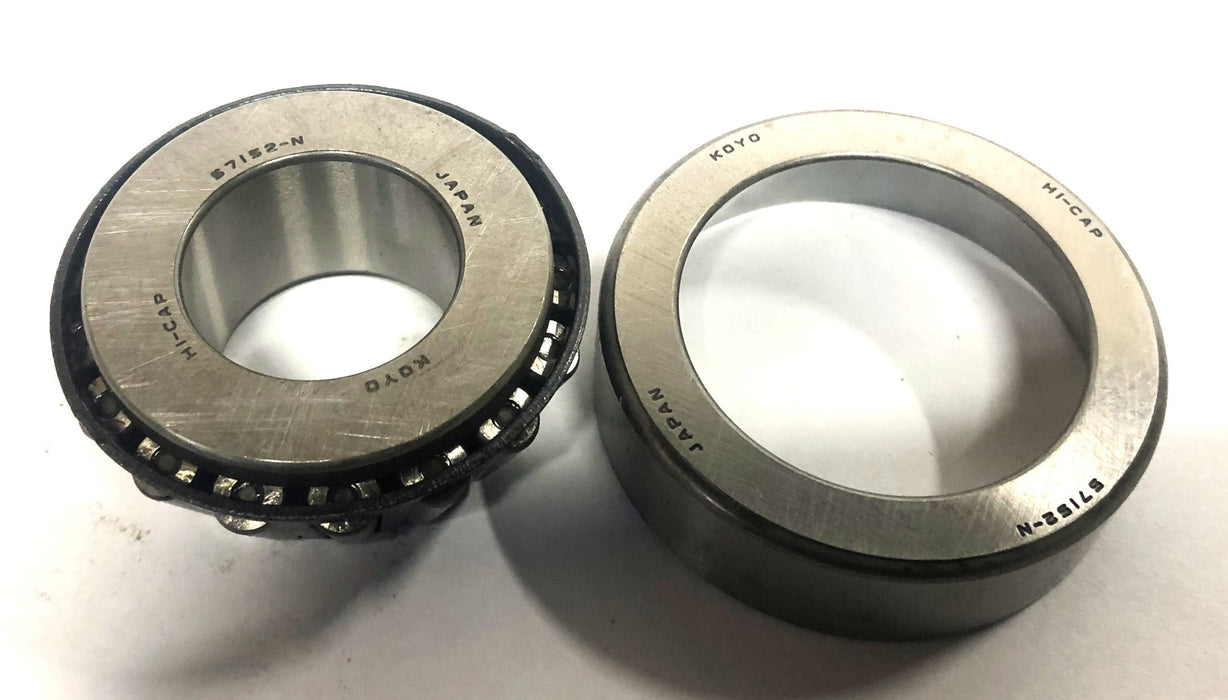 Koyo Hi-Cap Tapered Roller Bearing 57152-N [Lot of 2] NOS