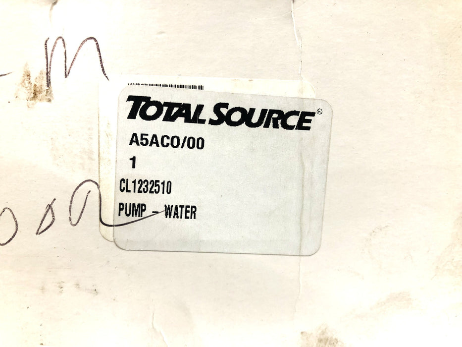 Total Source Water Pump For Clark Forklift CL1232510 NOS