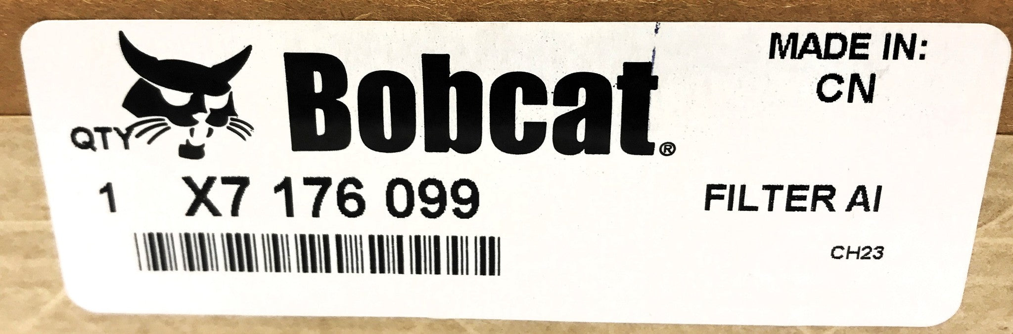 Bobcat Air Filter X7 176 099 (X7176099) (X7-176-099) NOS