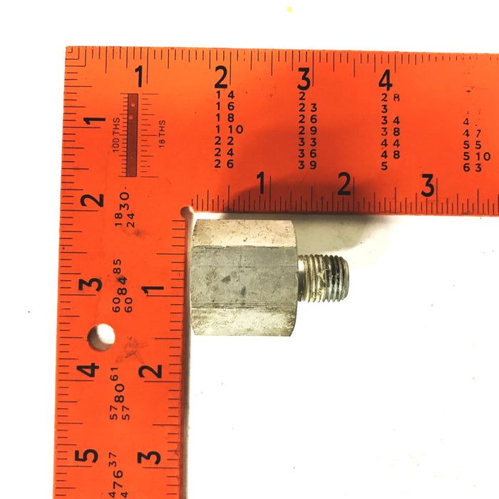 Parker Reducer/Expander Straight Pipe Fitting [Lot of 4] USED