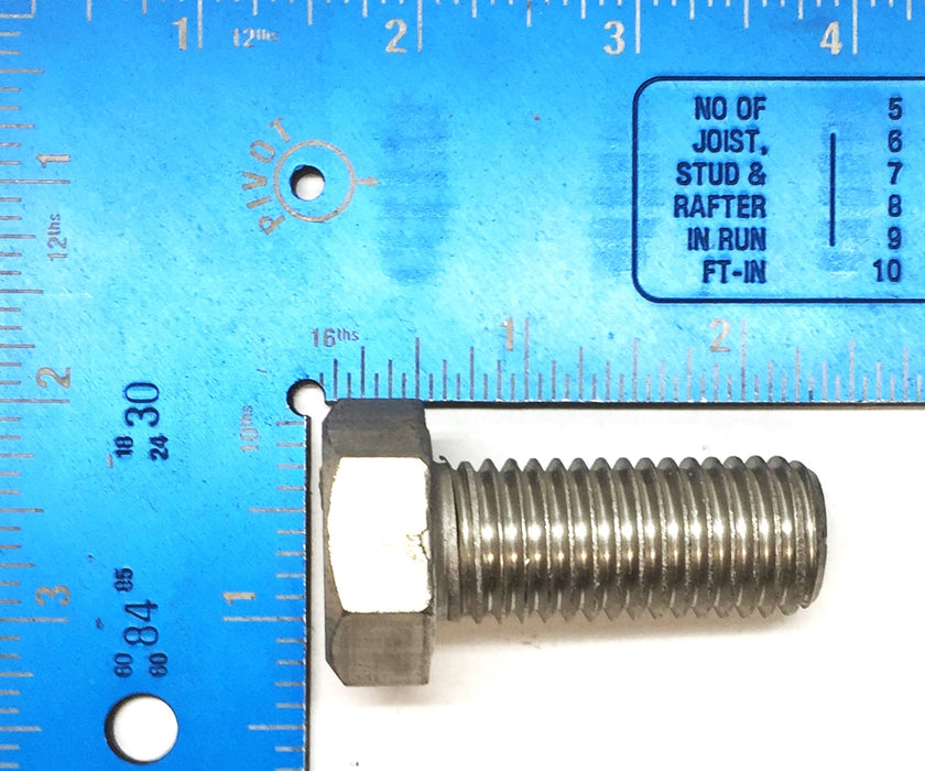 Unbranded 3/4"-10 X 1-3/4" Steel Hex Cap Screw [Lot of 32] NOS