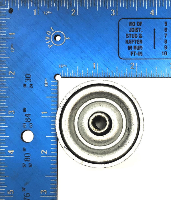 Kornylak 2-1/8" Conveyor Wheel W/ Approx .322" Bore [Lot of 4] NOS