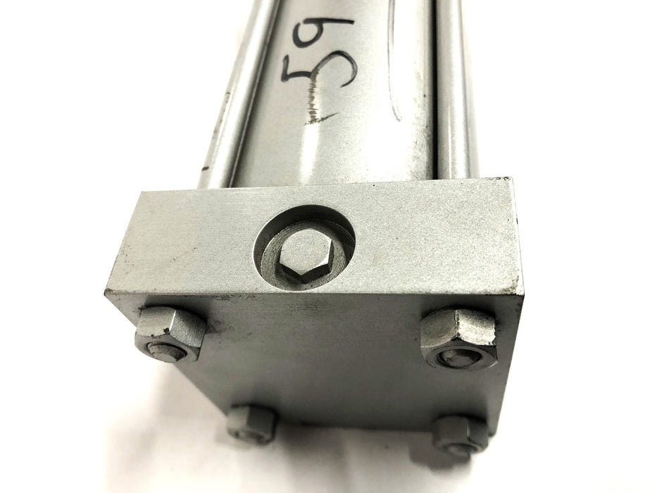 Milwaukee Cylinder 250PSI 2.50 Bore Pneumatic Cylinder A31 REM RET REFURBISHED