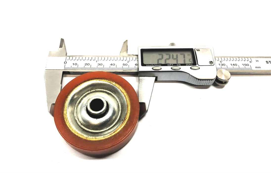 KC Palletflo Approx 2.247" Conveyor Wheel W/ Approx .321" Bore [Lot of 4] NOS