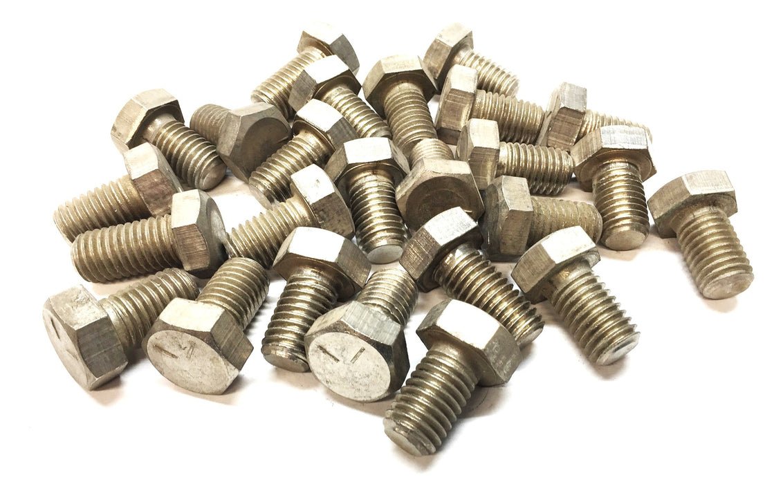 Unbranded 5/8"-11 X 1" Steel Hex Cap Screw [Lot of 25] NOS