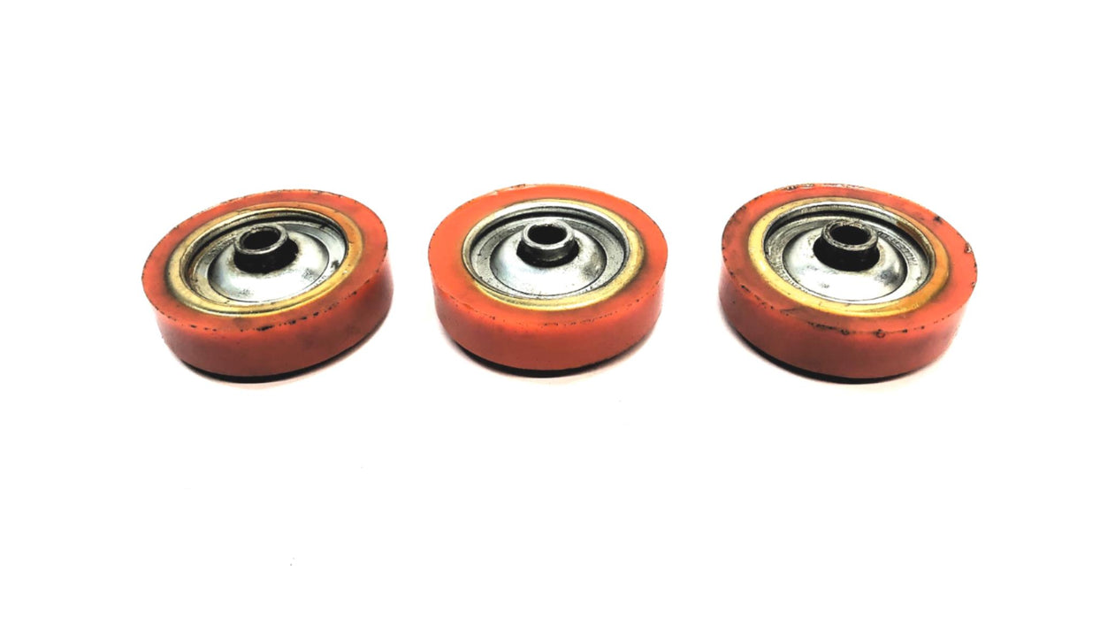 Kornylak Approx 2.243" Conveyor Wheel W/ Approx .313" Bore [Lot of 3] NOS