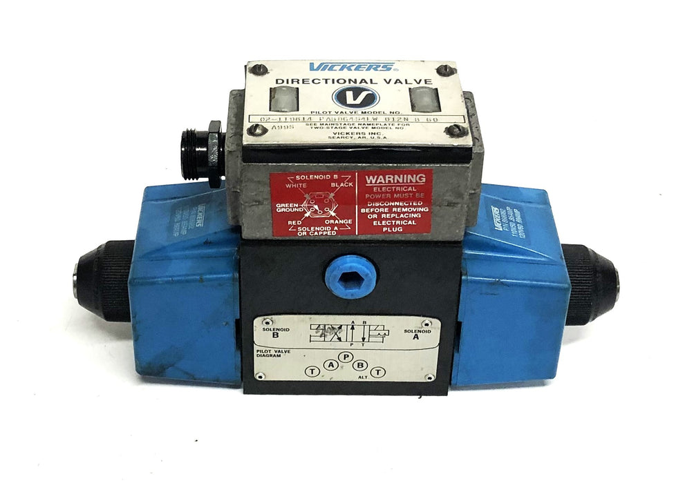 Vickers Directional Valve 02-119614-PA5DG4S4LW-012N-B-60 USED