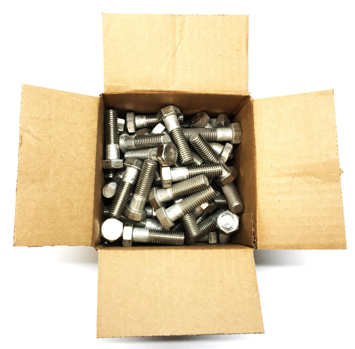 Unbranded 5/8"-11 X 2-1/4" Steel Hex Cap Screw [Lot of 50] NOS