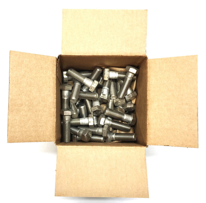 Unbranded 5/8"-11 X 2-1/4" Steel Hex Cap Screw [Lot of 35] NOS