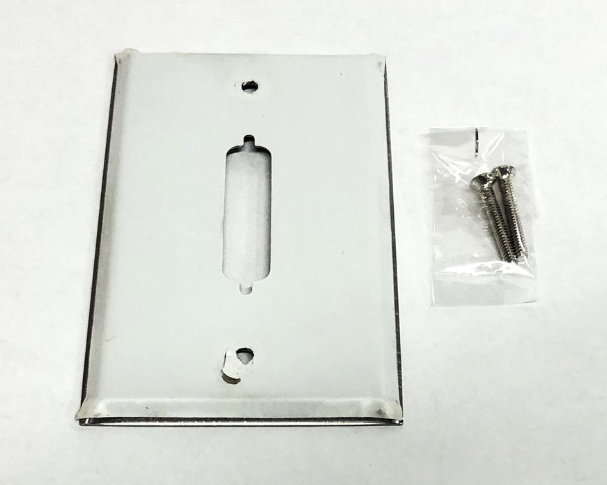 Inmac Outlet Metal Wall Plate Cover 390 (90043) [Lot of 4] NOS
