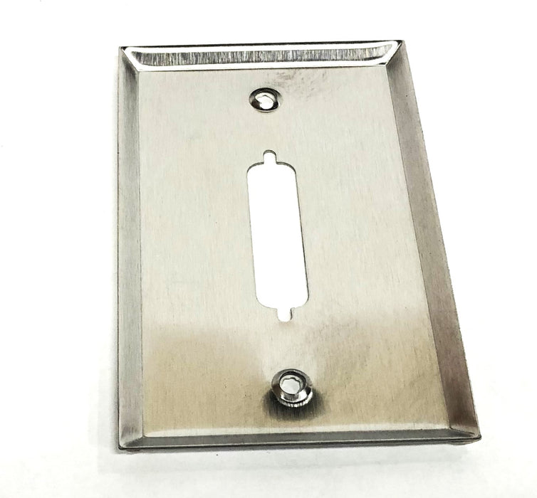 Inmac Outlet Metal Wall Plate Cover 390 (90043) [Lot of 4] NOS