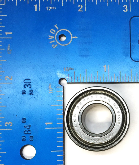 New Departure Roller Ball Bearing WC87016 (No Box) NOS