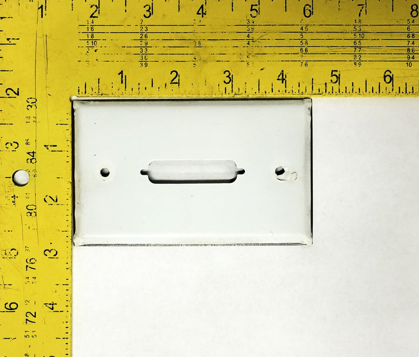 Inmac Outlet Metal Wall Plate Cover 390 (90043) [Lot of 4] NOS