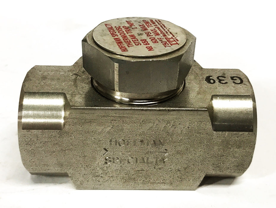 Hoffman 1 inch Thermodisc Steam Trap 658 NOS
