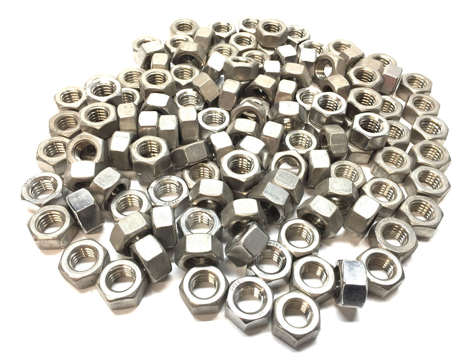 THE 7/16"-14 Grade 18-8 Stainless Steel Finished Hex Nut F594C [Lot of 125] NOS