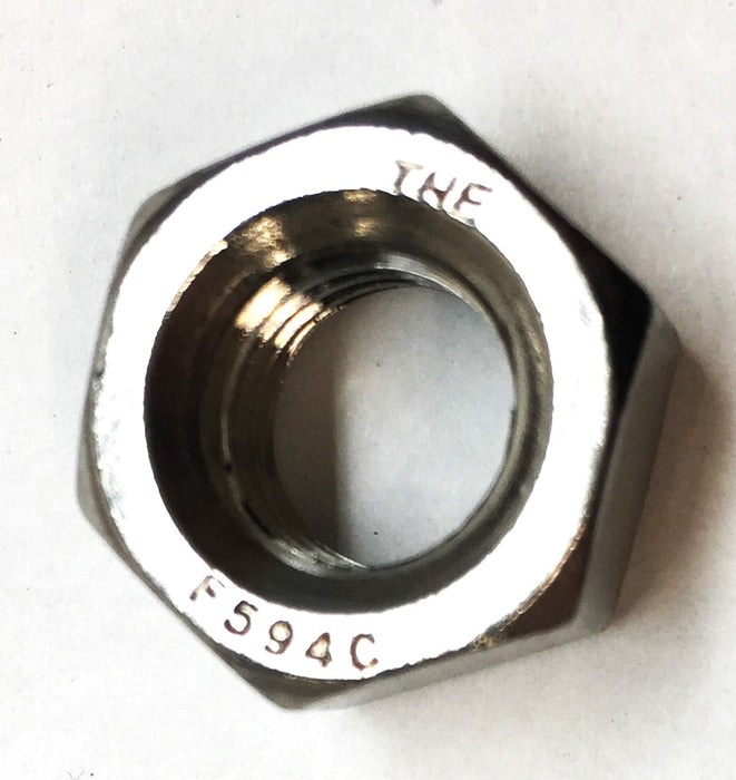 Tuerca Hexagonal 7/16-14 De Acero Inoxidable 304