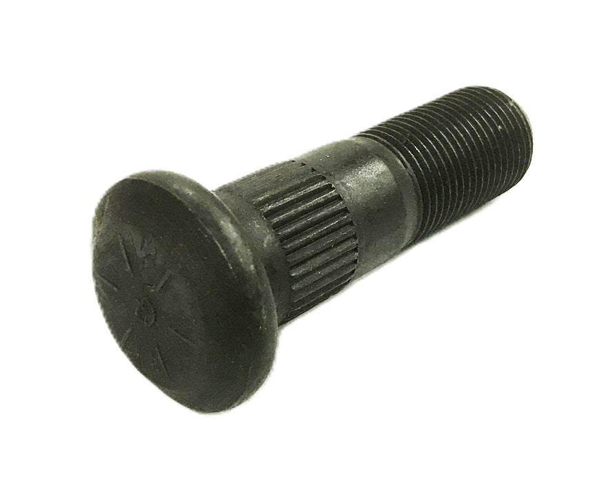 Euclid 2-5/8 Round Serrated Left Hand Wheel Stud and Nut E-4966-L [Lot of 8] NOS