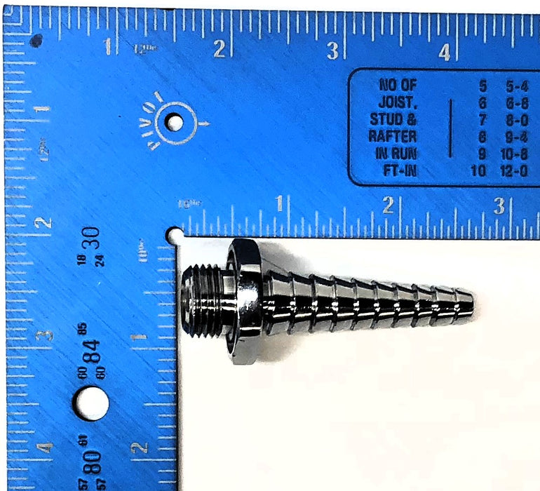 Unbranded Approx. 3/8 Inch I.D Serrated Nozzle [Lot of 2] NOS