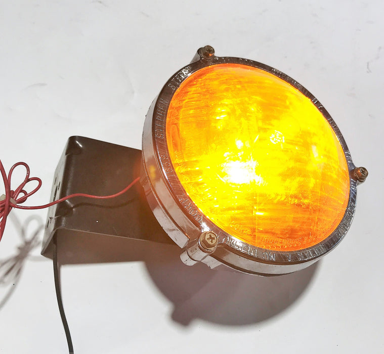 J.A. McDermott/GE 6" Amber Lamp Assembly