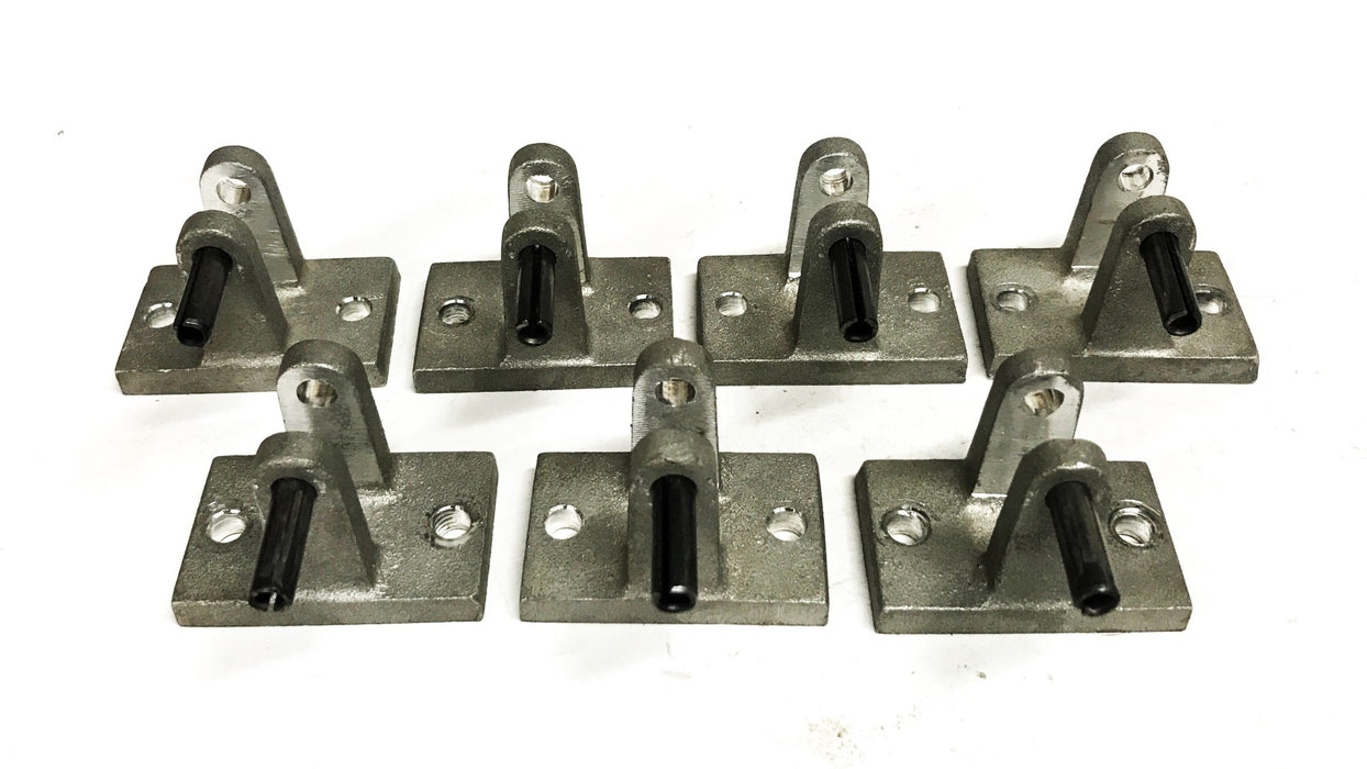 Unbranded Aluminum Clevis Bracket with Split Dowel Pin [Lot of 7] NOS