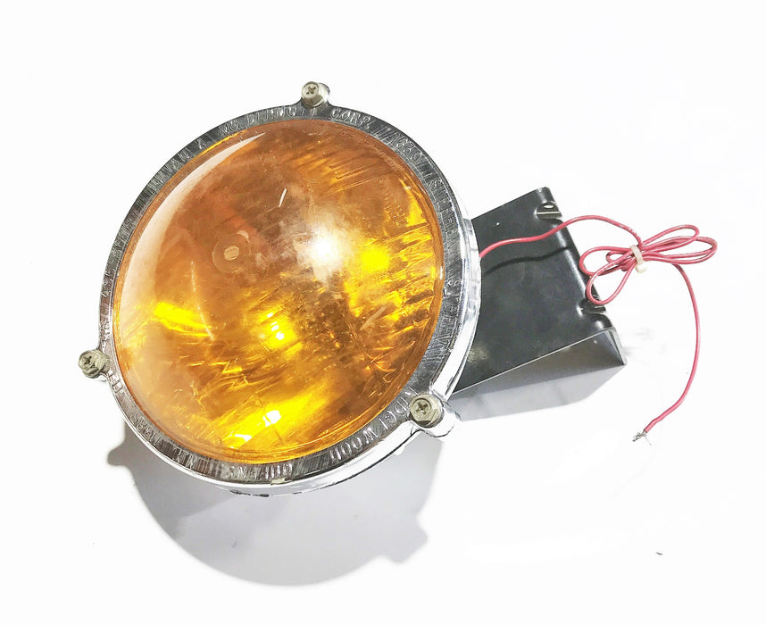 J.A. McDermott/GE 6" Amber Lamp Assembly