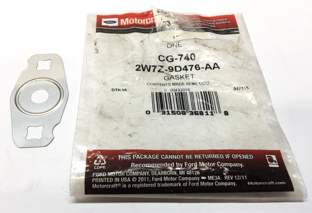 Ford Motorcraft EGR Valve Gasket 2W7Z-9D476-AA (CG-740) NOS