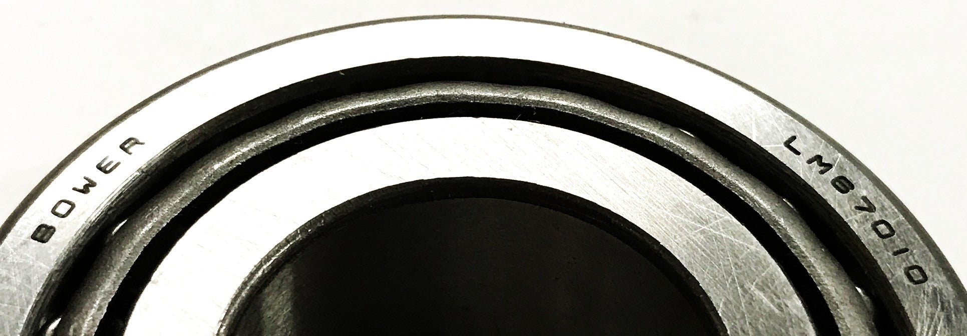 Bower Tapered Roller Bearing Cone and Cup CR-0580/LM67010 NOS