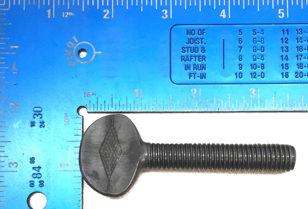 Unbranded 1/2"-13 x 2-1/2" Spade Thumb Tabbed Screw [Lot of 6] NOS