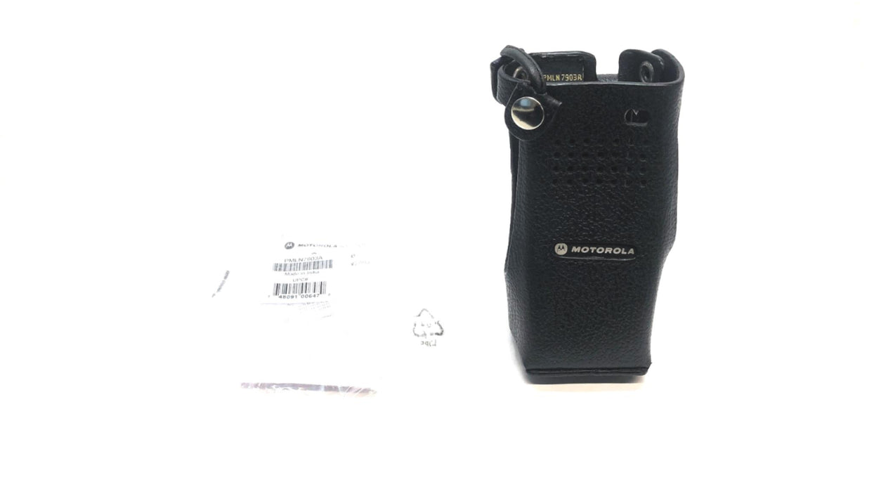 Motorola Belt Loop Leather Holster PMLN7903A NOS