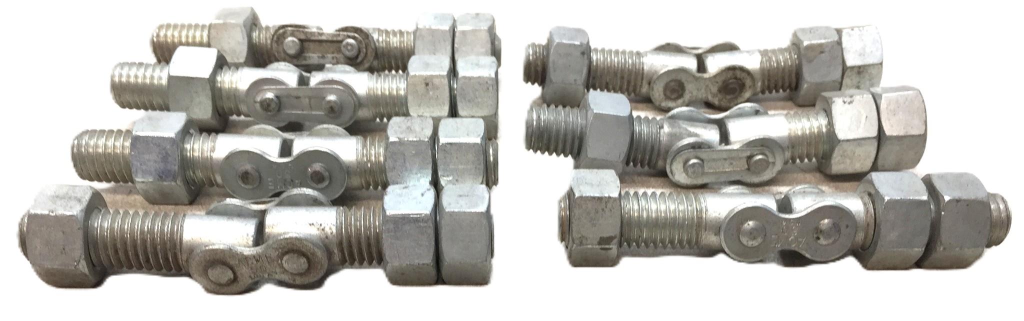 Acme 1/2-13 x 4" Steel Flexible Threaded Swivel Joint Assembly 50 [Lot of 7] NOS