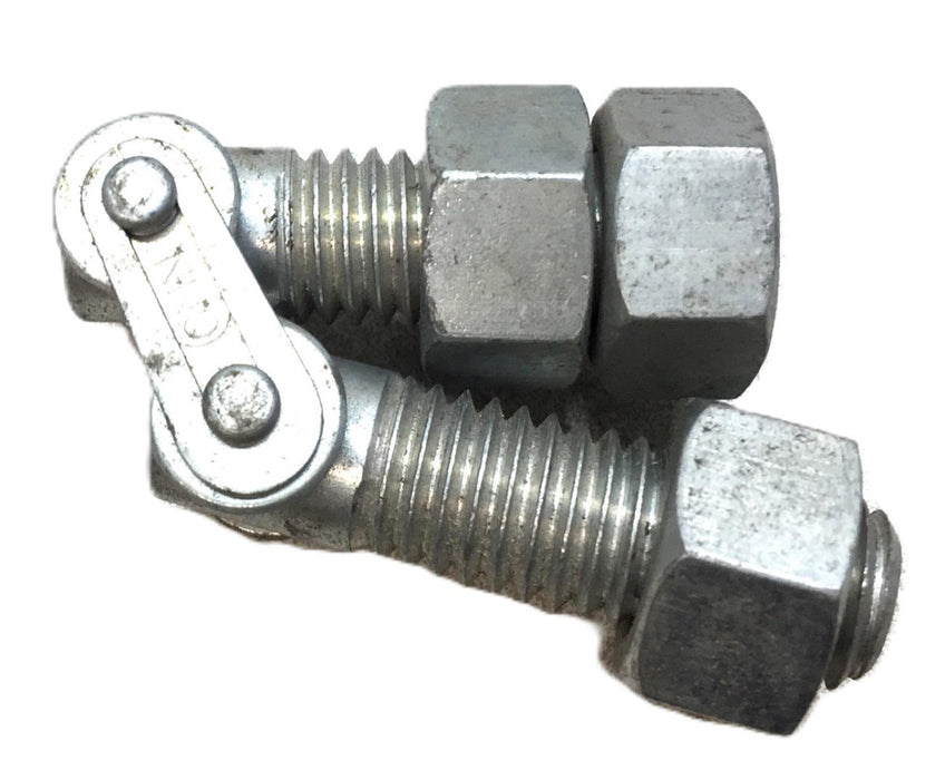 Acme 1/2-13 x 4" Steel Flexible Threaded Swivel Joint Assembly 50 [Lot of 7] NOS