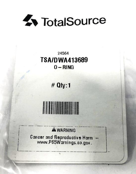 Total Source Forklift O-Ring DWA413689 NOS