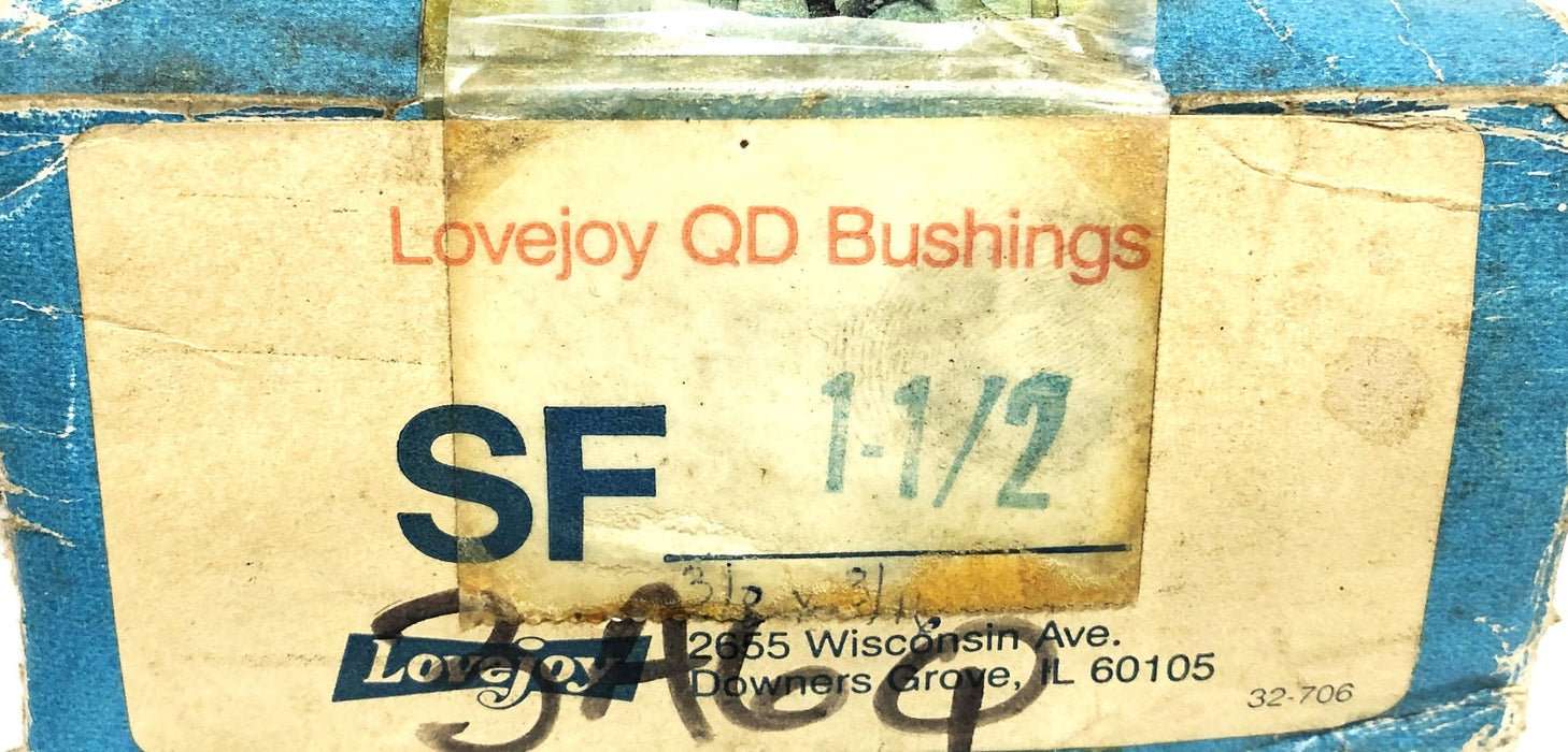 Lovejoy Split Taper Bushing SF 1-1/2 NOS
