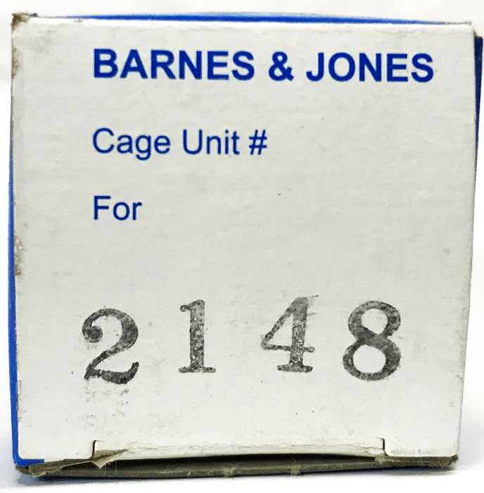 Barnes & Jones Thermostatic Steam Trap Cage Unit 2148 NOS
