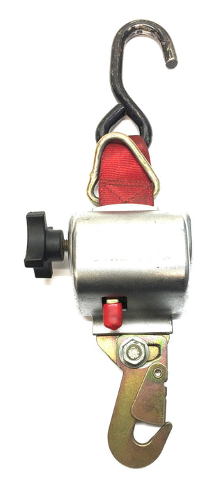 Sure-Lok Wheelchair Retreater Tie-Down with Snap-Lock Hook and D-Ring USED