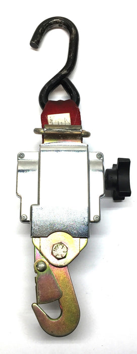 Sure-Lok Wheelchair Retreater Tie-Down with Snap-Lock Hook and D-Ring USED