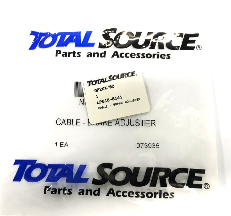 Total Source Brake Adjuster Cable LP618-6141 NOS