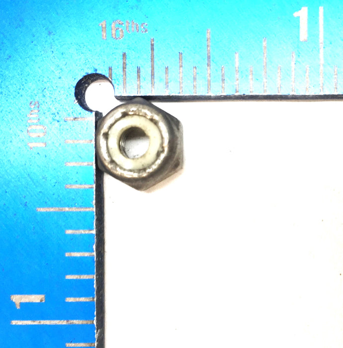 Unbranded #10-32 Stainless Steel Lock Nut with Nylon Insert [Lot of 75] NOS