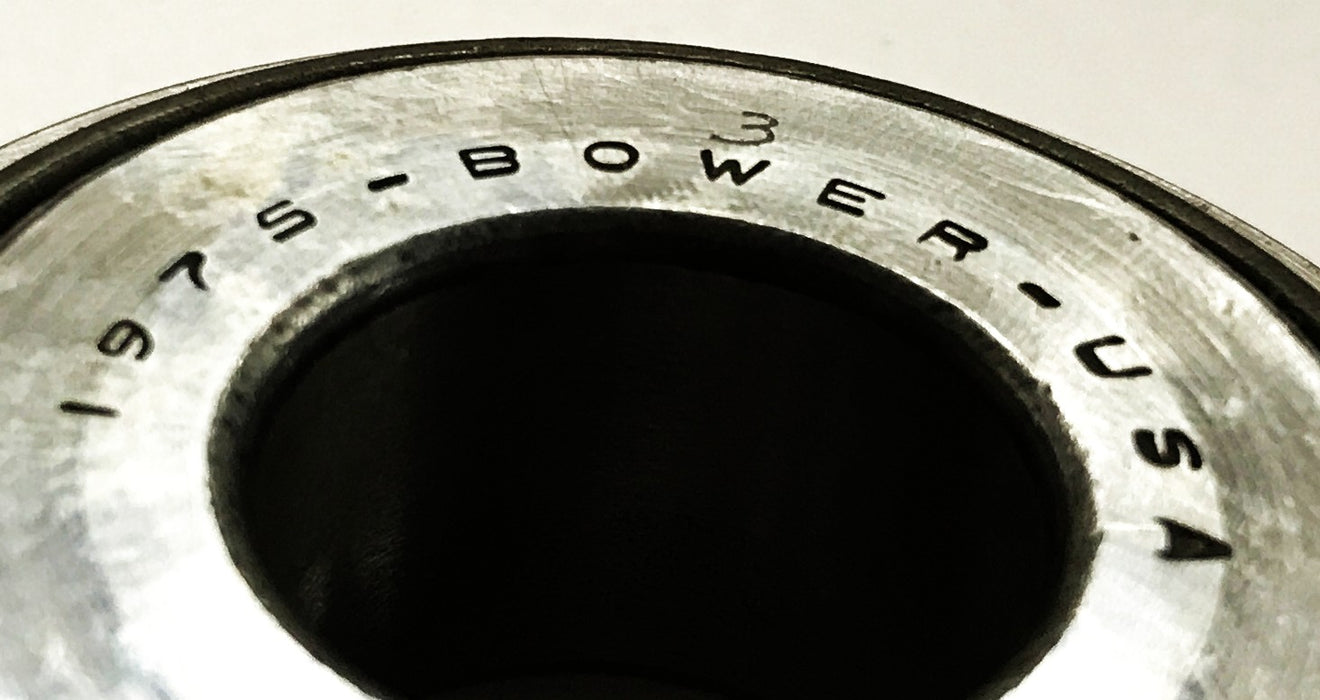 Bower Tapered Roller Bearing Cone and Cup 1975/1932 NOS