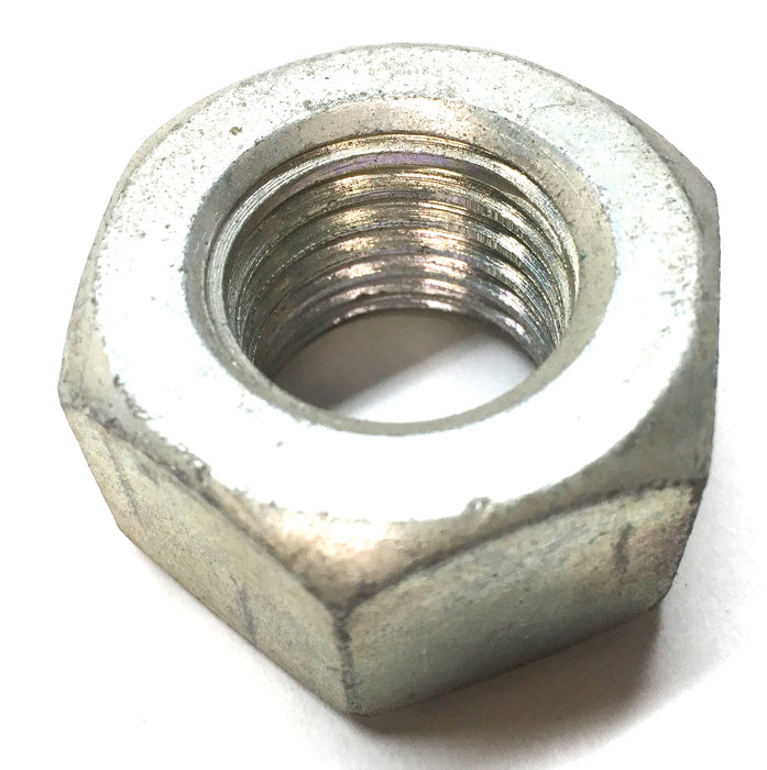 Unbranded .75"ID x 1.40"OD Galvanized Open Steel Hex Nut [Lot of 9] NOS