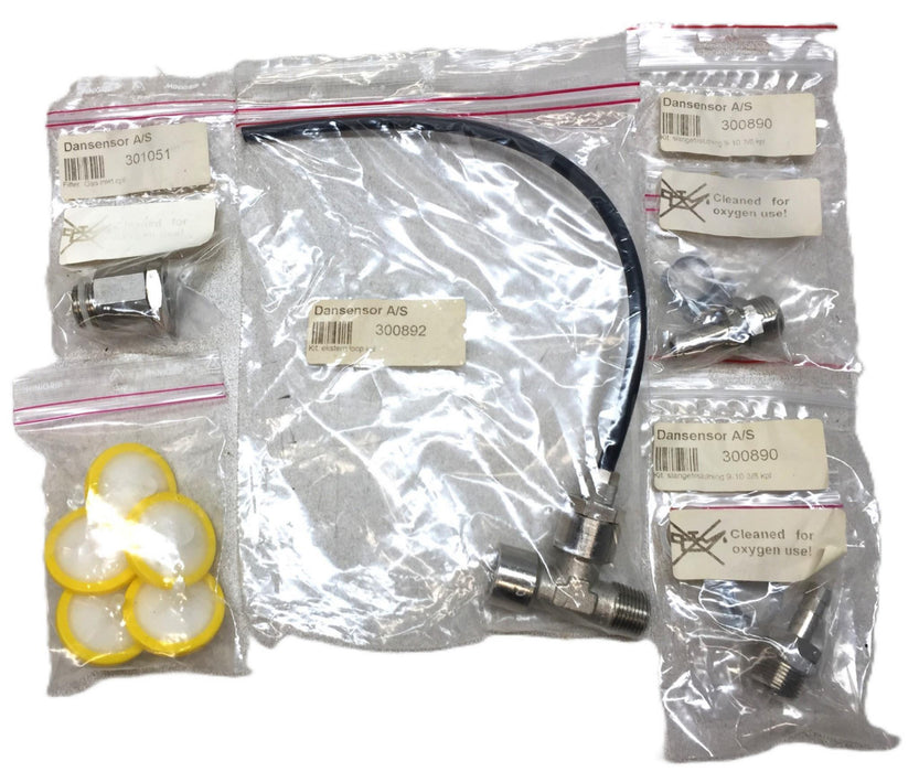 Dansensor Gas Analyzer Kit 300892 (300890-2pcs), 301051) with Filter(5) NOS