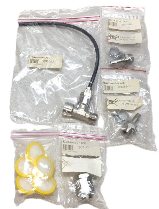 Dansensor Gas Analyzer Kit 300892 (300890-2pcs), 301051) with Filter(5) NOS