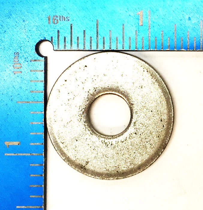 Unbranded .40"ID x 1.25"OD x 0.127" Thickness Flat Steel Washer [Lot of 129] NOS
